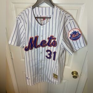 Mike Piazza  New York Mets Cooperstown Collection 2000 Authentic Player Jersey